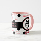 Chouette personnalisée - Mug de l'enseignant (Devant droit)