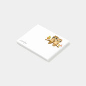 Chouette personnalisez les notes Post-it® (Incliné)