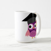 Chouette pourpre avec Mug Casquette (Devant droit)