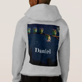 Chouette qui est différent avec un collage de devi (Dos)