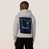 Chouette qui est différent avec un collage de devi (Dos entier)