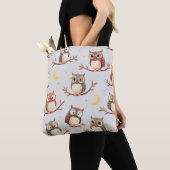 Chouette Sage & Whimsical Tous les Sacs fourre-tou (De près)