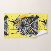 Chouette - Serviettes de bain pour hibou - Serviet (Serviette à main)