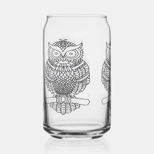 Chouette - Verre transparent