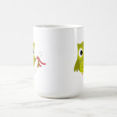 Chouette verte avec Mug Diplômé (Centre)