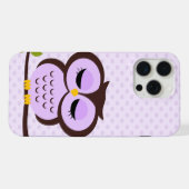Chouette Violette Mignonne (Verso Horizontal)