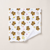 Chouettes (Gant de toilette)