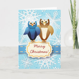 Chouettes amoureuses, carte