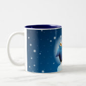 Chouettes amoureuses, mug (Gauche)