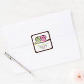 Chouettes Belles Étiquettes de adresse (Enveloppe)