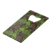 Chouettes dans le chêne, vert et marron (Devant Angle)