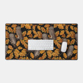 Chouettes d'automne sur noir (Clavier et souris)