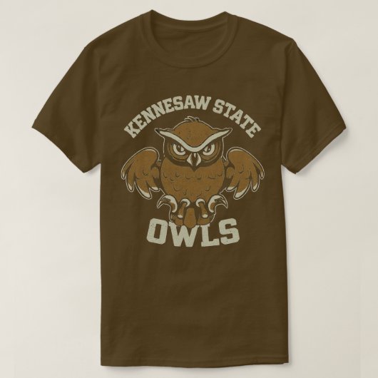 Chouettes d'État de Kennesaw TShirt (Design devant)