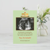 Chouettes Faire-part de grossesse photo (Debout devant)