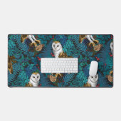 Chouettes, fougères, chênes et baies 3 (Clavier et souris)