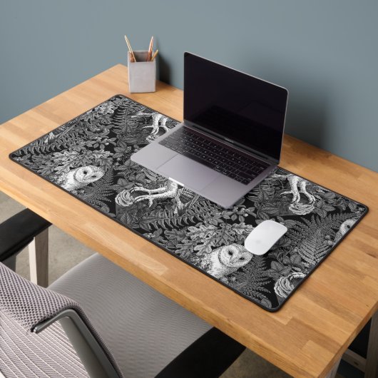 Chouettes, fougères, chênes et baies 4 (Bureau 2)