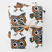 Chouettes Galore Papier à écouvillonnage Plat Set  (En situation)