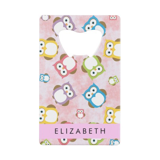 Chouettes mignonnes, Chouette Motif, Chouettes col (Devant)