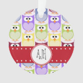 Chouettes mignonnes, Chouette Motif, Chouettes col (devant)