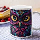 Chouettes psychédéliques version 19 Mug