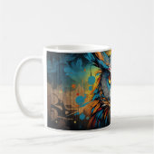 Chouettes psychédéliques version 23 Mug (Gauche)