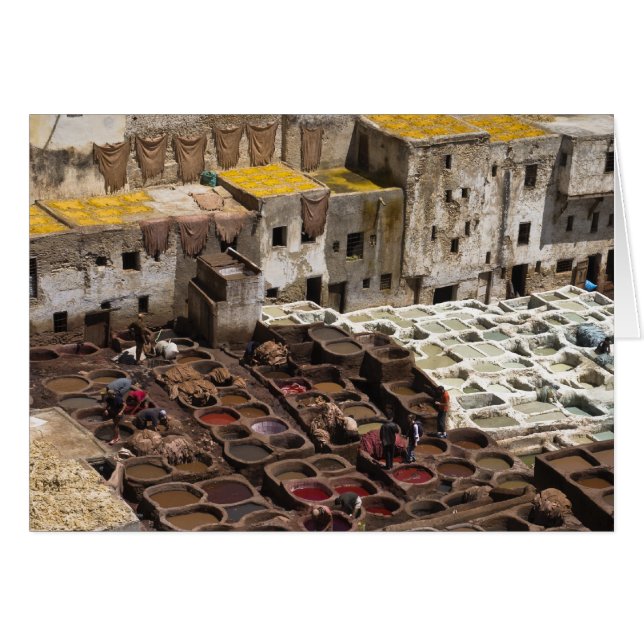 Chourara tannery, Fez (Voorkant Horizontaal)