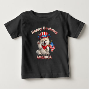 Chow Chow (2ah) Patriottisch Kinder T-Shirt