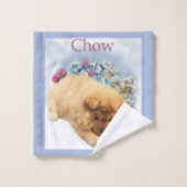 Chow Chow Art Bad Handdoek (Wasdoekje)