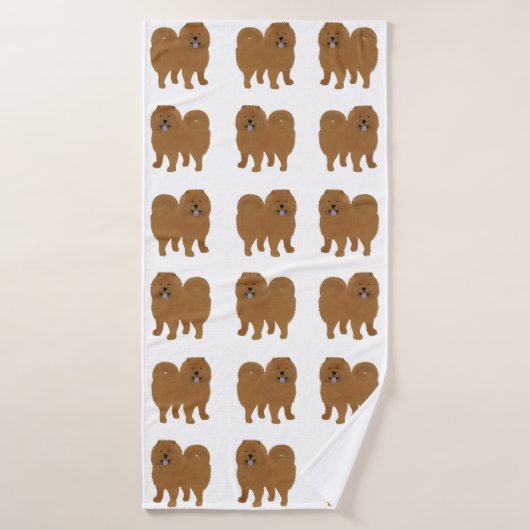 Chow Chow badhanddoek (Badhanddoek)