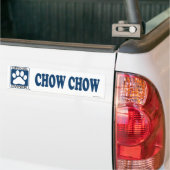 Chow Chow Blue Bumpersticker (Op Truck)