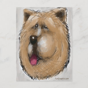 Chow Chow Briefkaart
