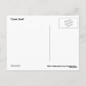 Chow Chow Briefkaart (Achterkant)