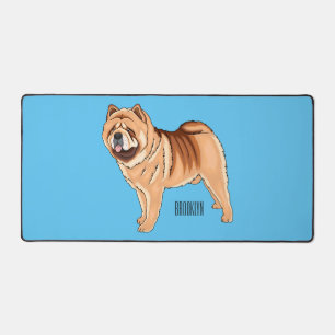 Chow Chow cartoon illustratie Bureaumat