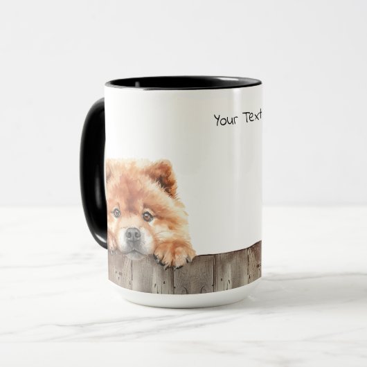 Chow Chow Chien Mug (Devant gauche)