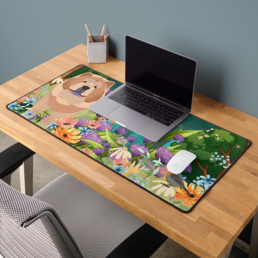 CHOW CHOW CHOW CHOW Bureau Mat (Bureau 2)