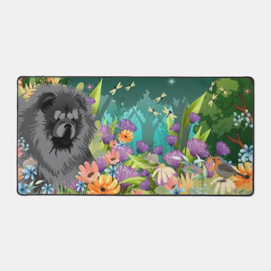 CHOW CHOW CHOW CHOW Mat du bureau (Recto)