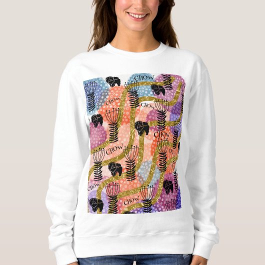 CHOW CHOW CHOW CHOW sweatshirts (Devant)