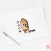 Chow Chow Chow Moeder 4 - Sticker (Envelop)
