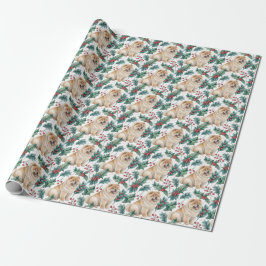 Chow Chow Christmas Wrapping Paper Cadeaupapier