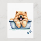 Chow Chow Dog Briefkaart (Voorkant)