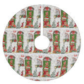 Chow Chow Dog Kerstmis Kerstboom Rok (Voorkant)