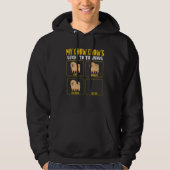 chow chow dog mom dad training guide dogs hoodie (Voorkant)