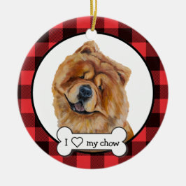 Chow Chow Dog Ornament