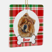 Chow Chow Dog Ornament (Rechts)