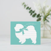 Chow Chow Dog Puppy Bedankkaart (Staand voorkant)
