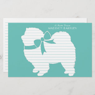 Chow Chow Dog Puppy Briefpapier