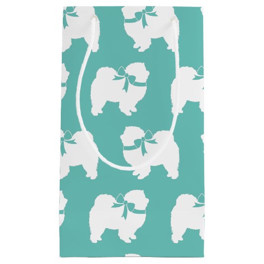 Chow Chow Dog Puppy Klein Cadeauzakje (Voorkant)