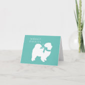 Chow Chow Dog Puppy Notitiekaartje (Voorkant)