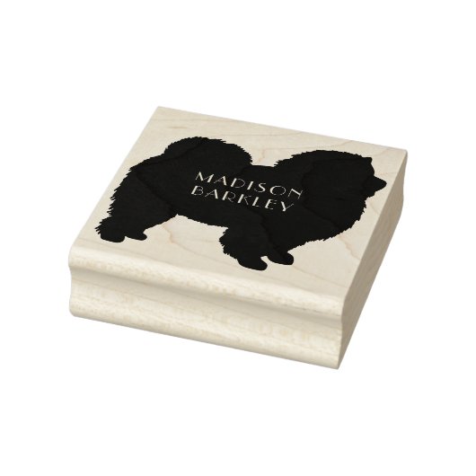 Chow Chow Dog Puppy Rubberstempel (Stempel)