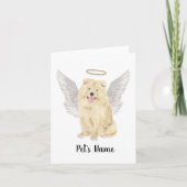 Chow Chow Dog Sympathy Memorial Kaart (Voorkant)